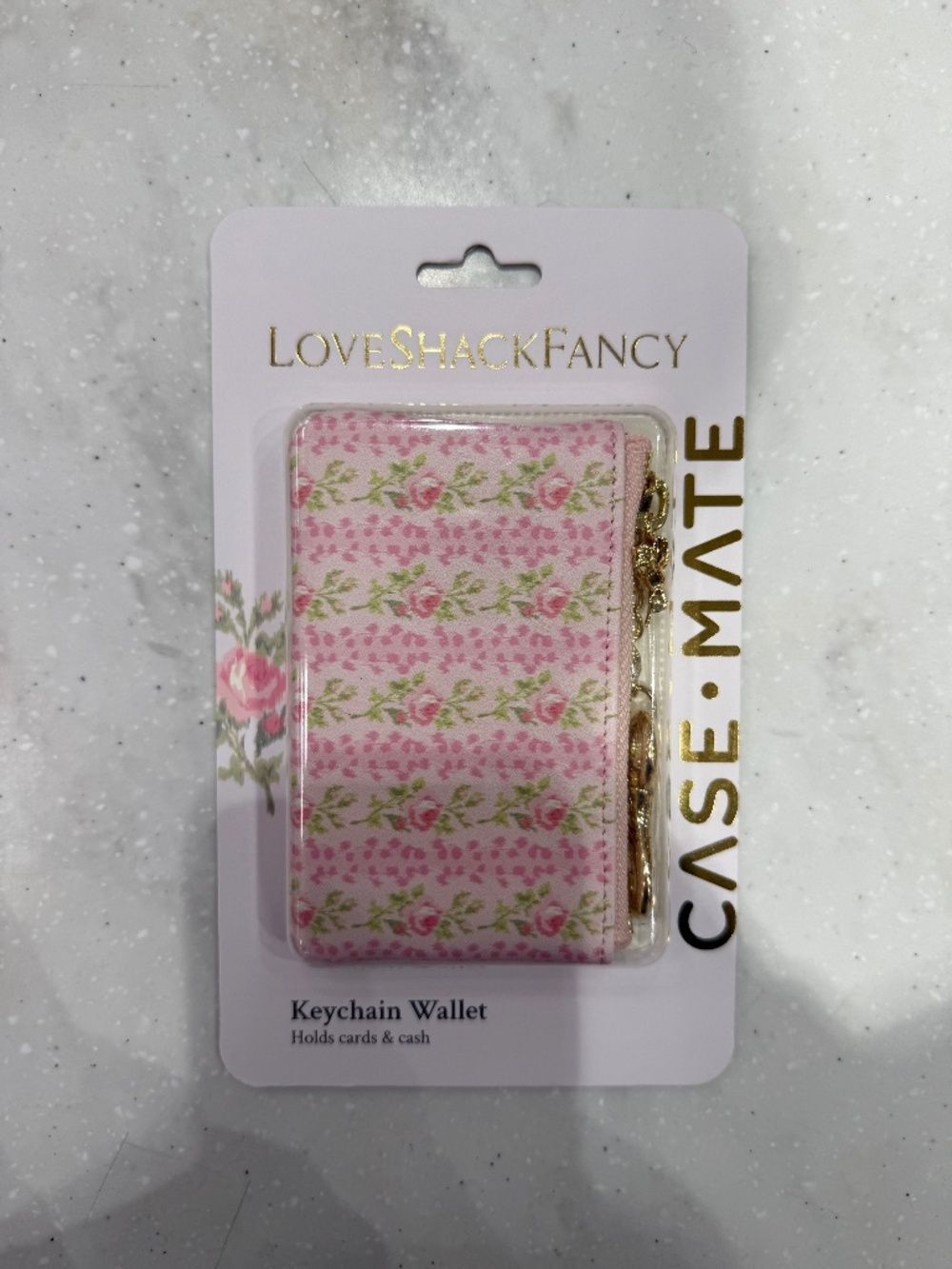 LoveShackFancy × Target - Case-Mate Blooming Heirloom Zipper Coin Purse